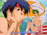 Hot anime fucking at the beach